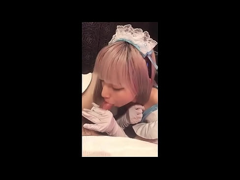 ❤️ Japanese Idol [mayuka], pakaian pembantu rumah Perancis, bahagian 1, blowjob dan jerk dengan losyen ☑  Seks pada kami ms.tradeis.top ☑